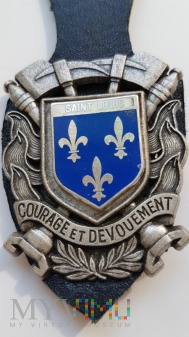 Duże zdjęcie Odznaka SAPEURS POMPIERS SAINT LOUIS