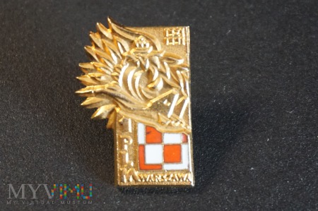 Pamiątkowa odznaka 70 Lecie 1 PLM - złota