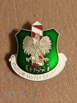 Odznaka Studium Służby Granicznej COSSG Koszalin