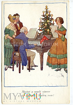 Wesołych Świąt - obieg 1935