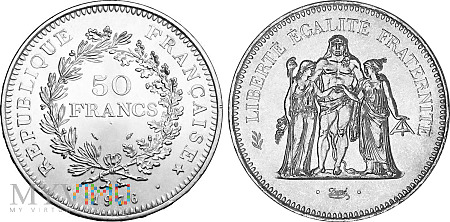 Duże zdjęcie 50 franków, 1976