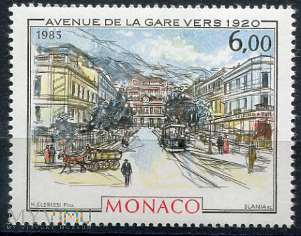 Monaco znaczki Belle époque Czesław Słania part. 2