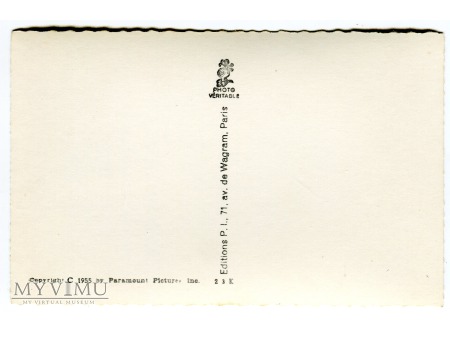 Anita Ekberg nimfa Felliniego postcard photo