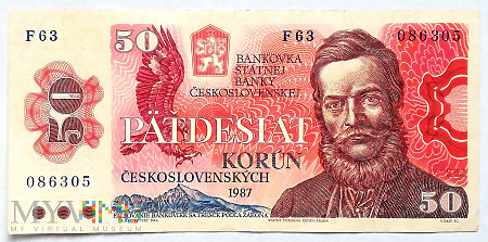Czechosłowacja 50 kcs 1987