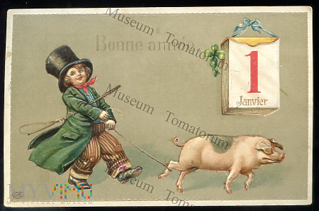 Świnka Noworoczna - 1906-7