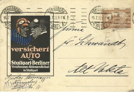 Konigsberg 1922 r.