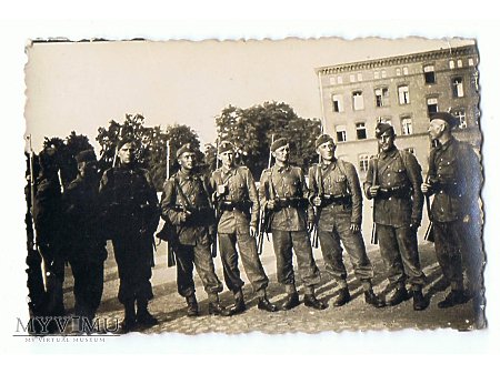 Duże zdjęcie Fotografia żołnierzy 56 Pułku Piechoty Wlkp.