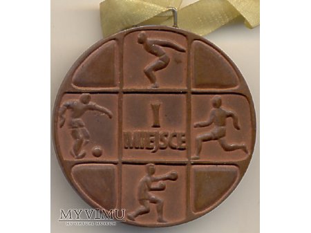 Medal sportowy nagrodowy