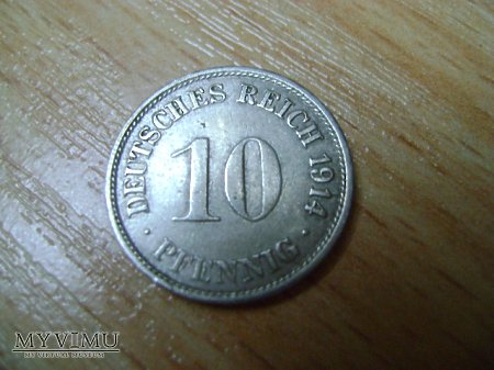 10 pfennigów 1914