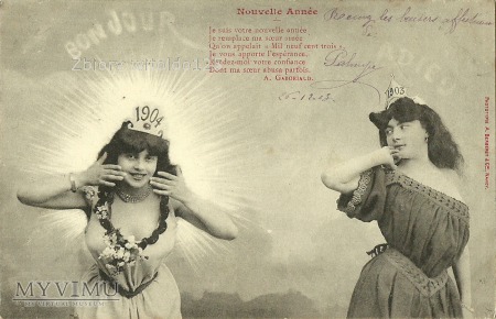 Nouvelle Annee - Nowy Rok 1904