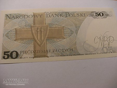 50 złotych 1986 rok.