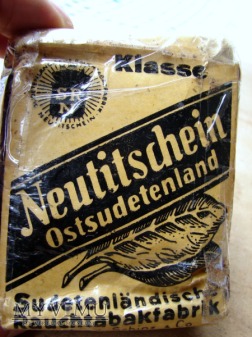 paczka tytoniu 50 gram, wojenna Niemiecka