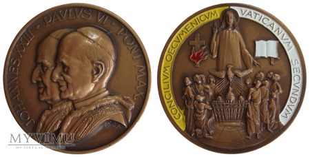 Sobór Watykański II medal 1965