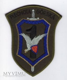 Emblemat 1 Batalion Piechoty Górskiej