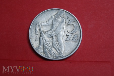 Duże zdjęcie 5 złoty 1974 PRL