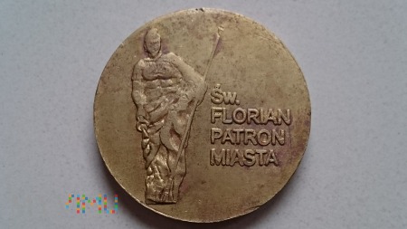 Duże zdjęcie Medal Święty Florian Patron Miasta Chorzowa