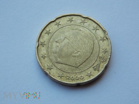 20 EURO CENTÓW 2000 -BELGIA