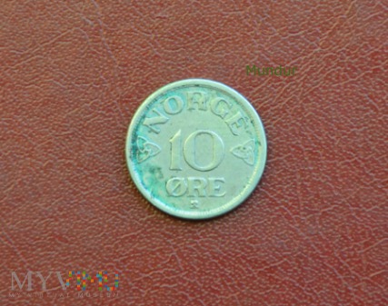 Moneta norweska: 10 øre