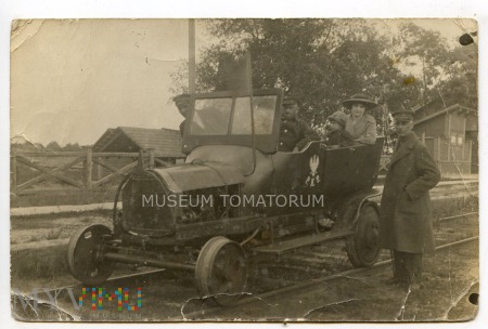 Auto retro - drezyna PKP - 1920