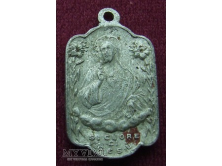 Medalik z Matką Bożą Wspomożycielką Wiernych