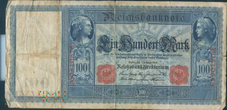 Duże zdjęcie 1907 - Ein Hundert Mark