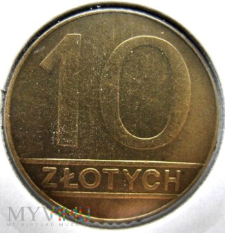 10 złotych - 1990 r. Polska
