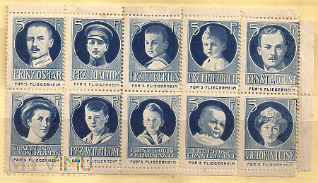 3.3a-Cesarskie Niemcy portrety rodziny cesarskiej,