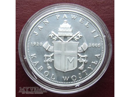 Pamiątkowy medal z Janem Pawłem II