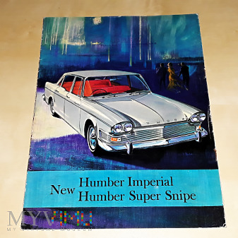 Prospekt Humber Imperial & Super Snipe 1964