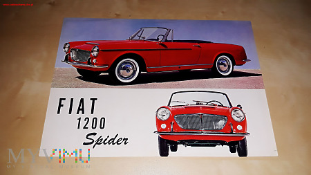 Prospekt Fiat 1200 Spider 1959