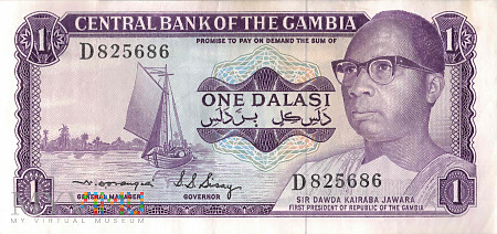 Gambia - 1 dalasi (1987)