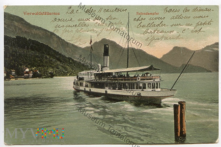 Statek pasażerski - Jezioro Czterech Kantonów