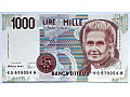 Włochy 1000 lirów 1990