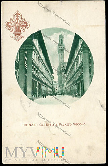 Firenze - Gli Uffizi - 1910