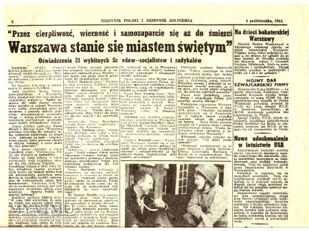 Dziennik polski i dziennik żołnierski