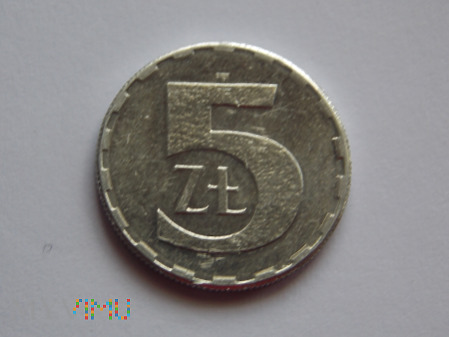 5 złotych 1989-1990 - POLSKA