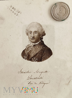 Miniaturowy portret Stan Augusta Poniatowskiego