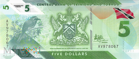 Trynidad i Tobago - 5 dolarów (2020)