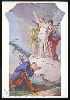 Tiepolo - Abraham i trzej aniołowie - IV ćw. XX w.