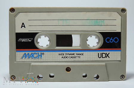 Duże zdjęcie Mach UDX C60 kaseta magnetofonowa