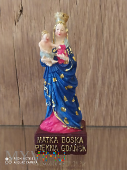 Figurka Pięknej Madonny Gdańskiej