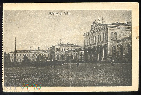 Wilno - Dworzec - 1917