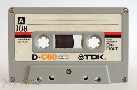 TDK D C60 kaseta magnetofonowa
