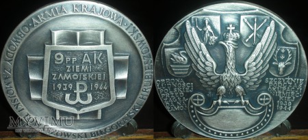 039. 9 Pułk Piechoty AK Ziemi Zamojskiej 1939-1944