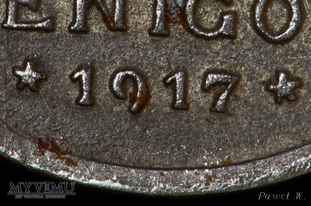 1917 5 fenigów
