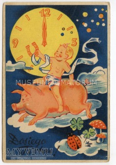 Duże zdjęcie Świnka Noworoczna - 1948