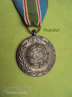 Medal ONZ "In The Service of Peace"