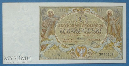 10 zlotych 1929 r- Bank Polski
