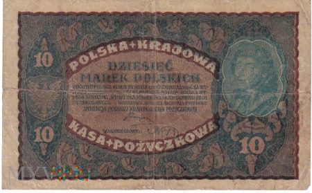 10 marek polskich 1919r