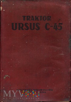 Duże zdjęcie Ursus C-45 instrukcja obsługi (1955)